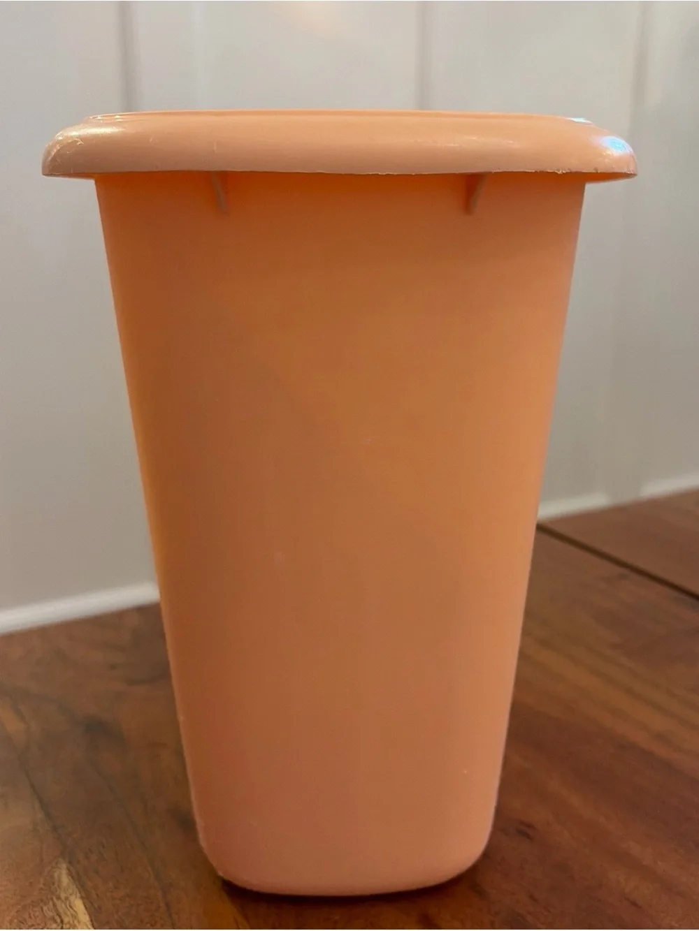 Vintage 1980s Rubbermaid Peach 10